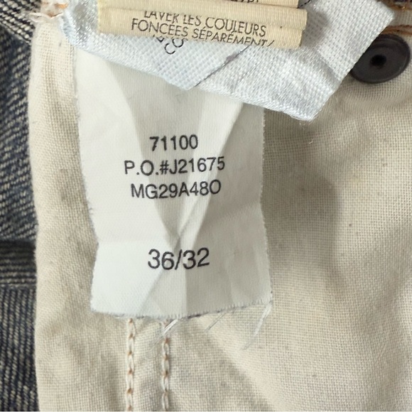 Men’s Calvin Klein Relaxed Fit Straight Jeans. Size 36x32 - Picture 13 of 16